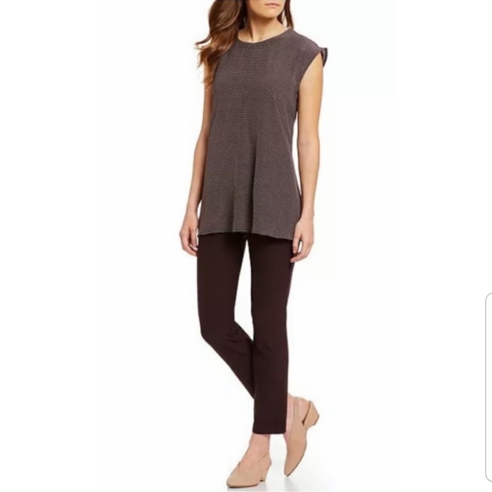 Eileen Fisher Silk Crepe de Chine Top